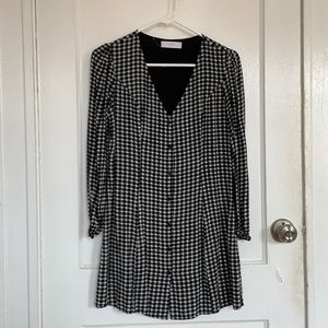 Elodie plaid mini dress size small